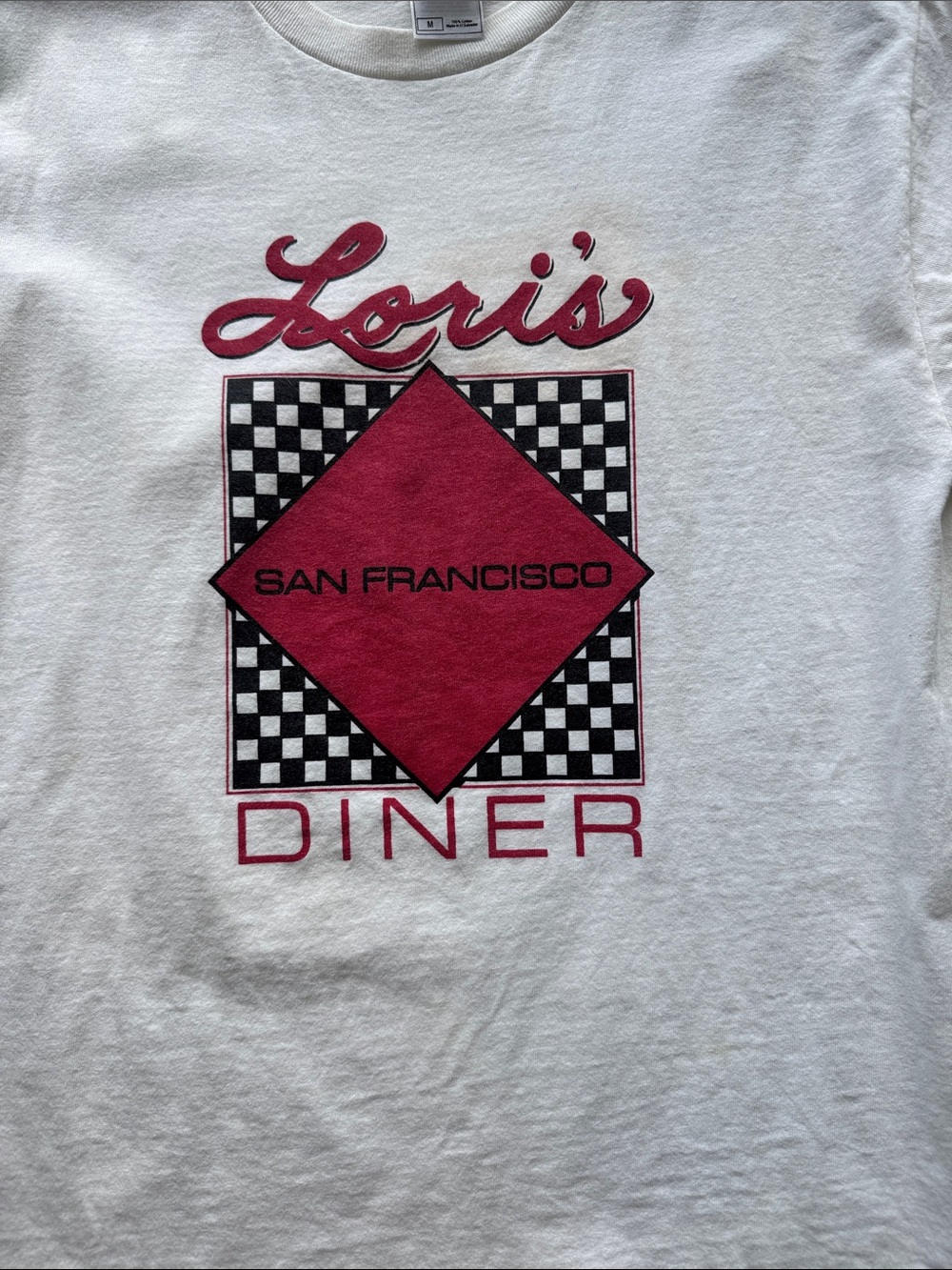 Vintage iconic Lori’s San Francisco Dinner shirt.